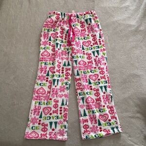 Wondershop Pink and Green Patterned Pajama Pants